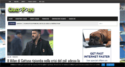 Desktop Screenshot of calciopolis.it